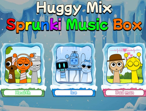 Mäng Huggy Mix Sprunki muusikakast  Internetis