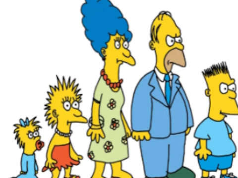 Mäng Simpsonid leiavad erinevuse  Internetis