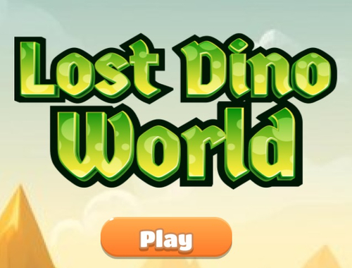 Mäng Kadunud dino maailm  Internetis
