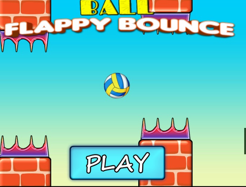 Mäng Ball Flappy Bounce Internetis
