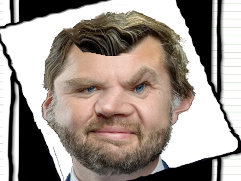 Mäng Naljakas JD Vance nägu  Internetis