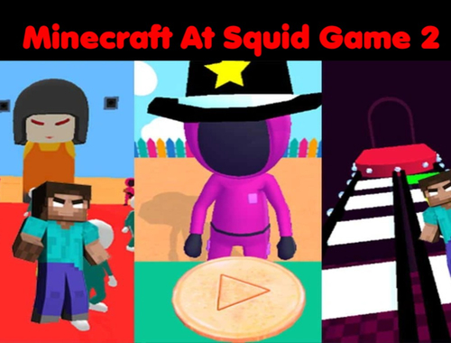 Mäng Minecraft Squid Game 2  Internetis