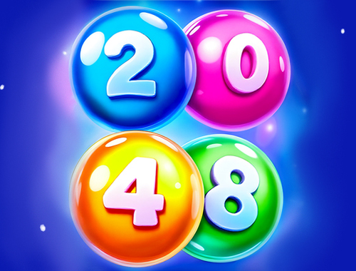 Mäng 2048 matšipallid  Internetis