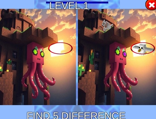 Mäng Minecrafti kalmaari anomaalia  Internetis