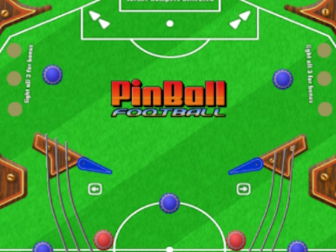 Mäng Pinballi jalgpall HTML5  Internetis