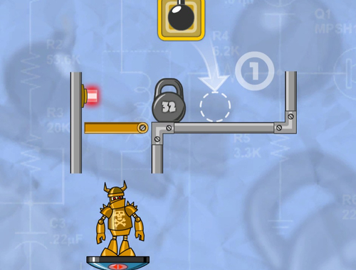 Mäng Röövige robot!  Internetis
