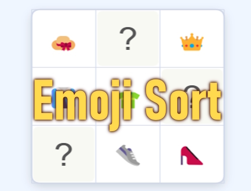 Mäng Emotikonide sort  Internetis
