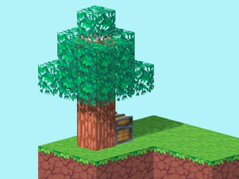 Mäng SkyBlock 3D: ellujäämine  Internetis