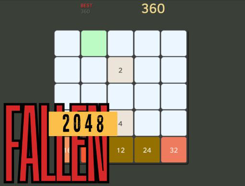 Mäng Langenud 2048  Internetis