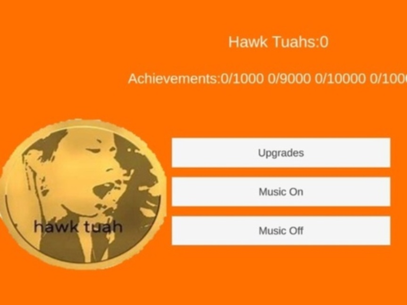 Mäng Hawk Tuah Clicker  Internetis
