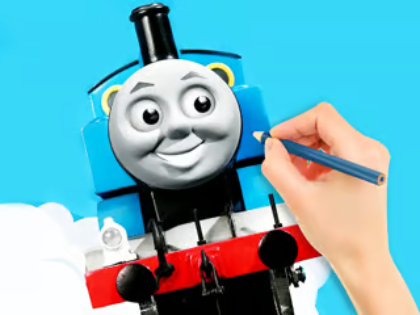Mäng Värviraamat: Thomas & sõbrad  Internetis