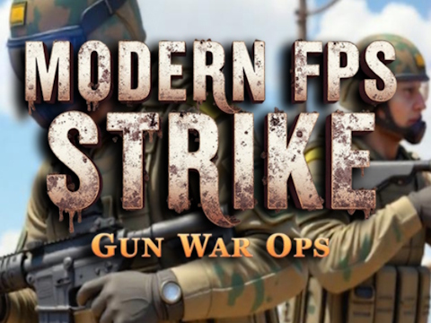 Mäng Kaasaegsed FPS Strike Gun War Ops  Internetis