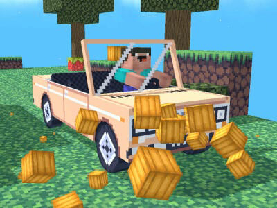 Mäng NOOB: Obby autos  Internetis