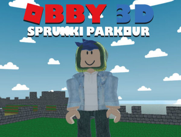 Mäng Obby 3D Sprunki Parkour  Internetis
