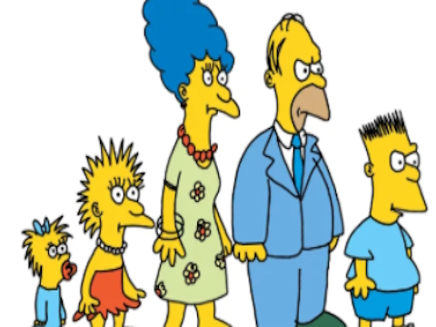 Mäng Simpsonid: leidke erinevus  Internetis