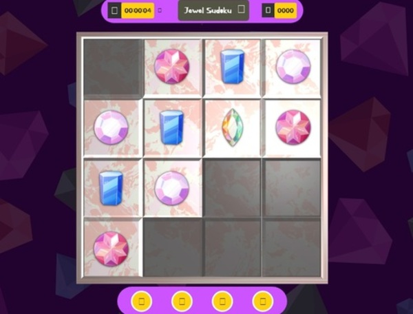 Mäng 3D juveel Sudoku  Internetis