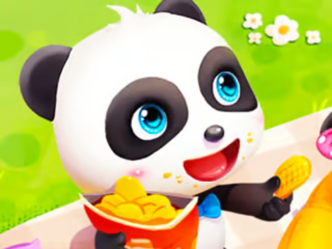 Mäng Jigsaw mõistatus: beebi panda kevadpiknik  Internetis