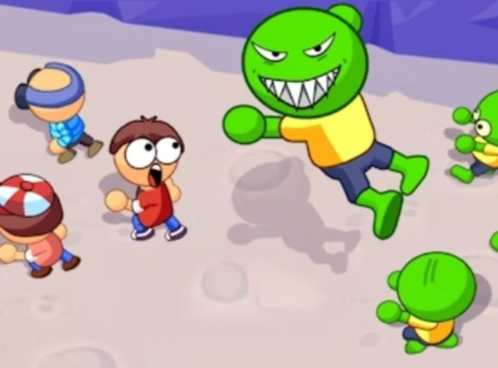 Mäng Zombie rahvahulk ja ühinema  Internetis