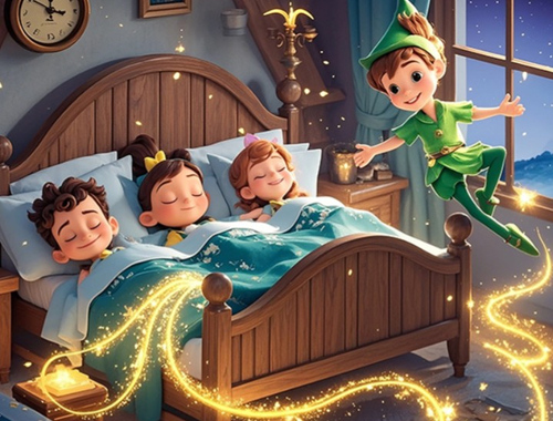 Mäng Leidke erinevused: Peter Pan  Internetis