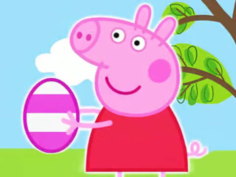 Mäng Jigsaw mõistatus: Peppa sea lihavõttemunad  Internetis