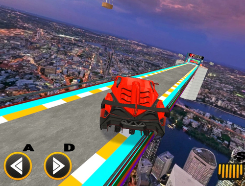 Mäng Mega Ramps autovõistlusmängud 3D  Internetis