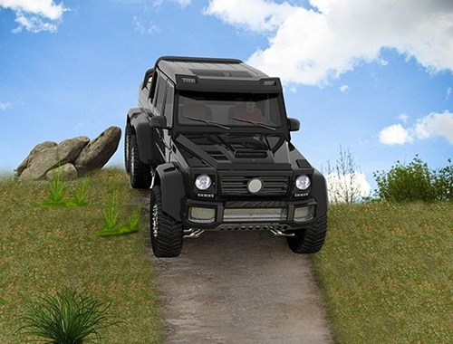 Mäng Offroad Jeepi mängu simulaator  Internetis