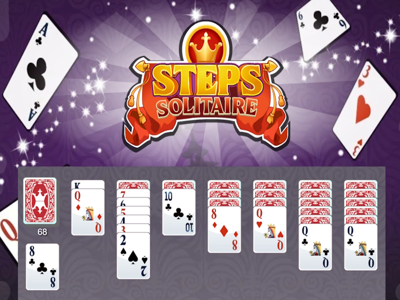 Mäng Sammud Solitaire Internetis