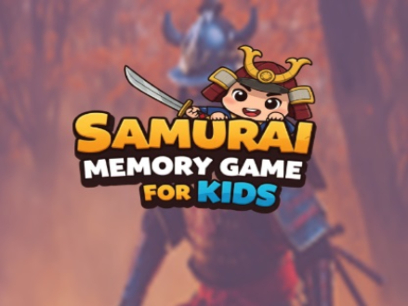 Mäng Samurai mälumäng lastele Internetis