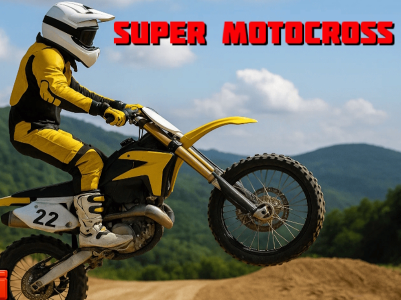 Mäng Super motokross Internetis