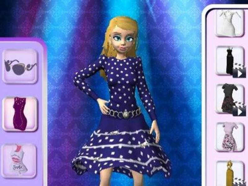 Mäng Modelli riietus Makeover-mäng Internetis