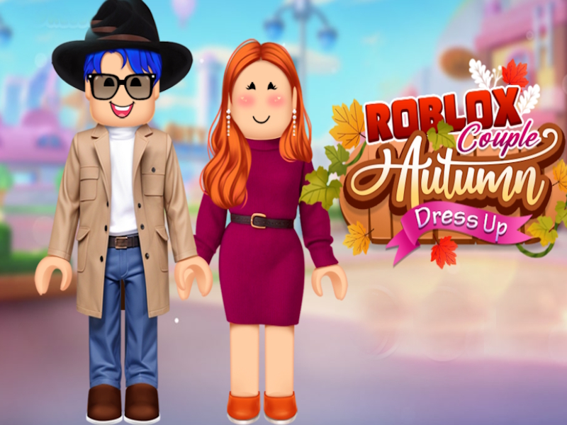 Mäng Roblox Paar sügisjuhe Internetis