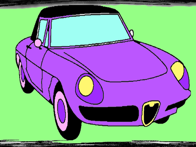 Mäng Alfa Romeo värvimine Internetis