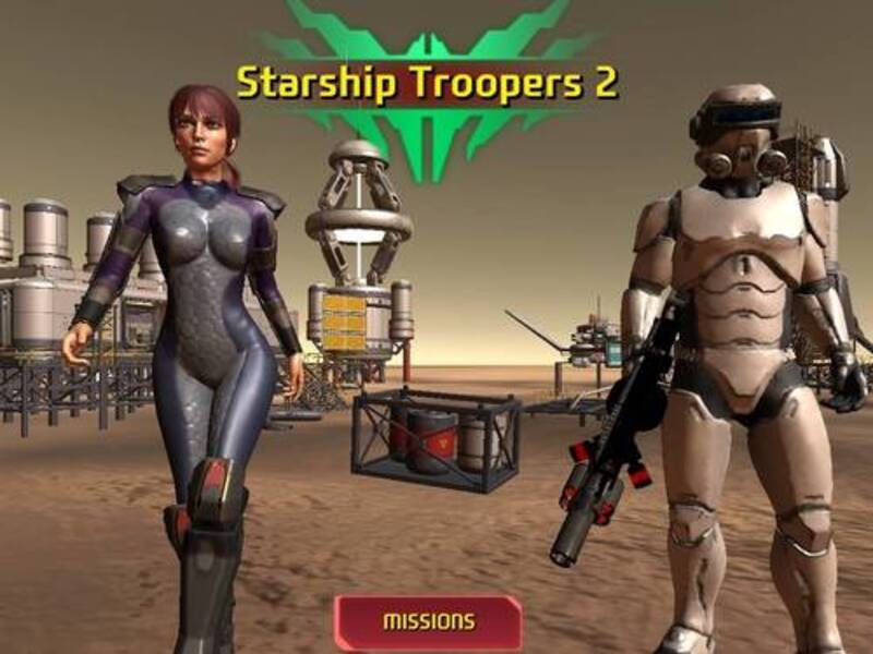 Mäng Starship Troopers 2 Internetis