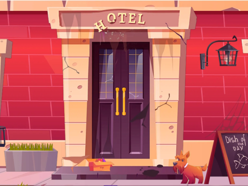 Mäng Minu hotell peidetud objekt Internetis
