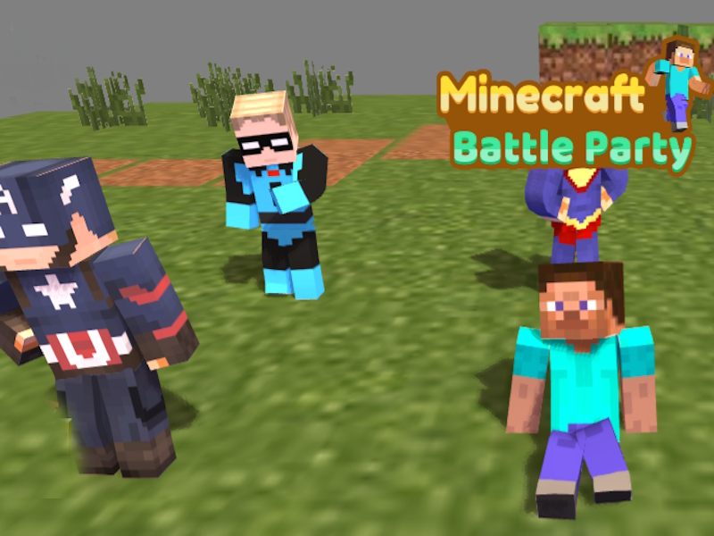 Mäng Minecrafti lahingupidu Internetis
