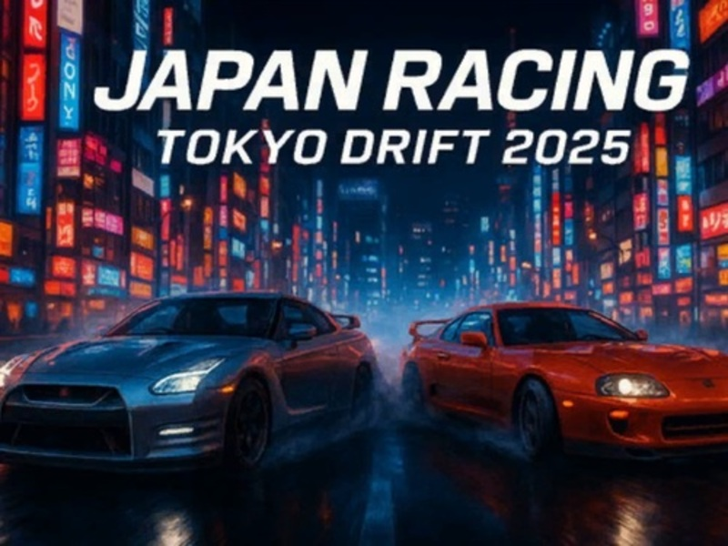 Mäng Jaapani võidusõit Tokyo triiv 2025 Internetis