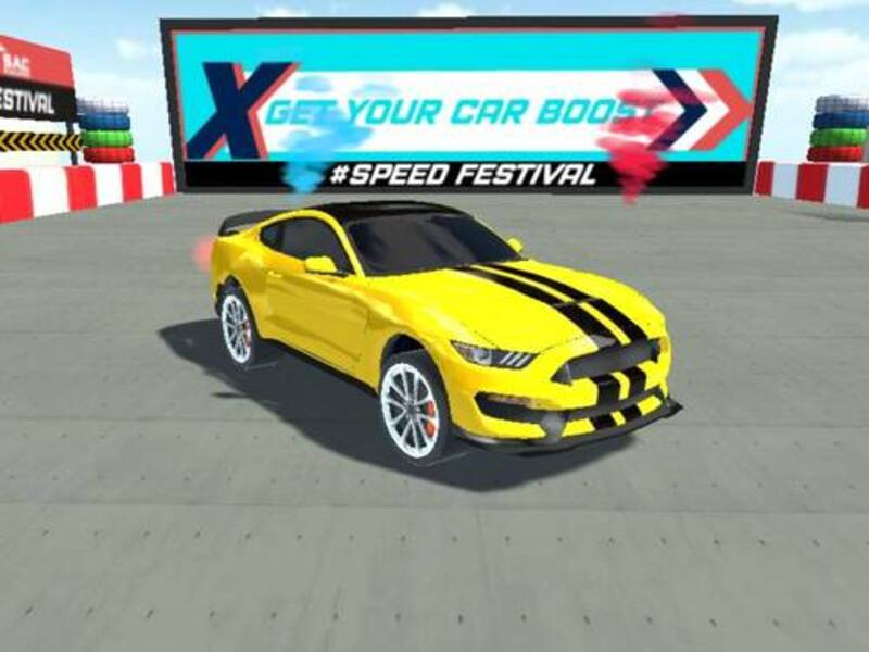Mäng Mega Ramp Car stunt Games 3D Internetis