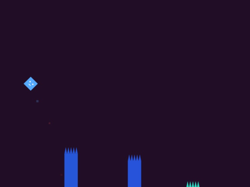 Mäng Geomeetria kriips neon kiirustamine Internetis