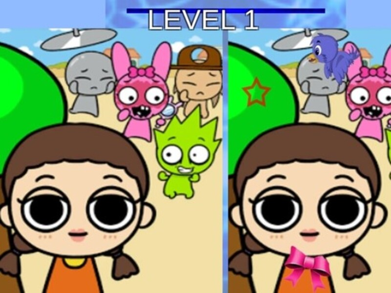 Mäng Sprunki ja Squid Game'i erinevus Internetis