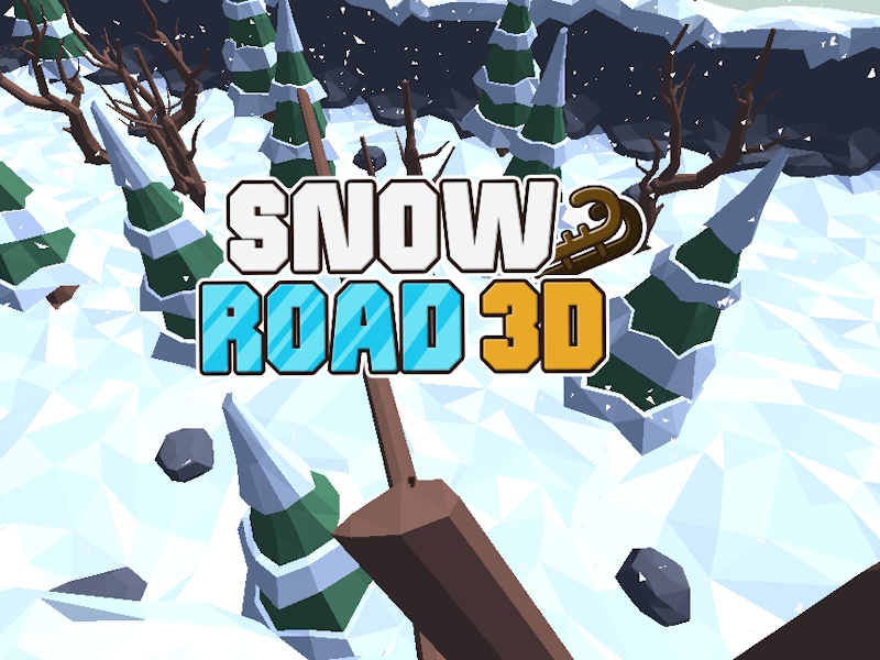 Mäng Snow Road 3D Internetis