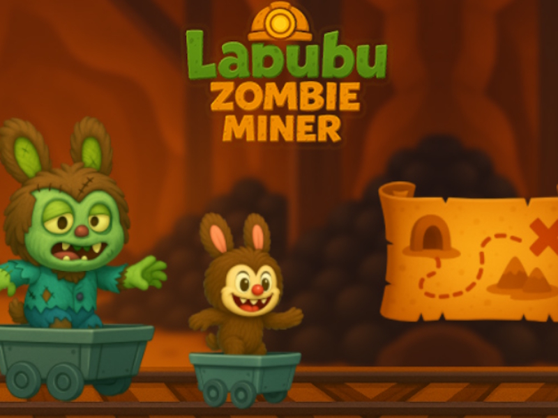 Mäng Labubu zombie kaevandaja Internetis