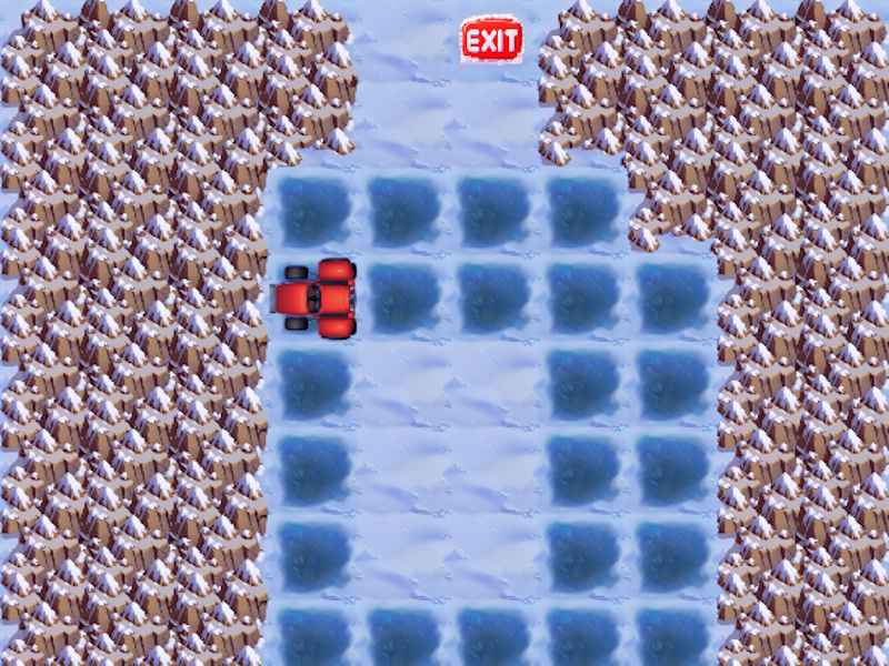 Mäng Xmas Snow Challenge labürindimõistatus Internetis