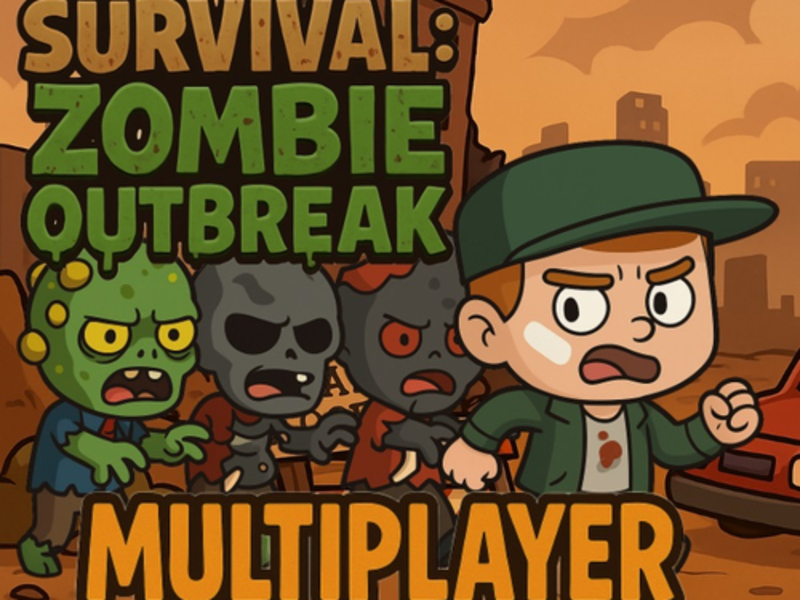 Mäng Survival zombie puhang mitme mängijaga Internetis