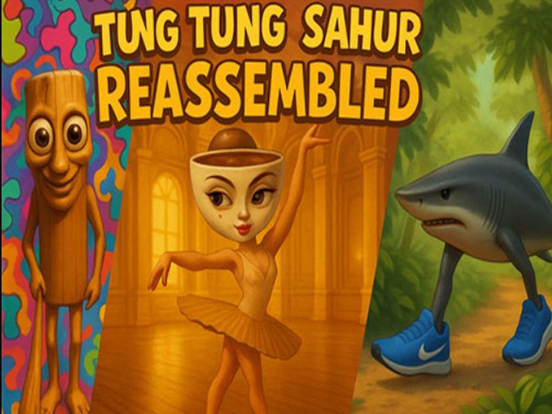 Mäng Tung Tung Sahur uuesti kokku pandud Internetis