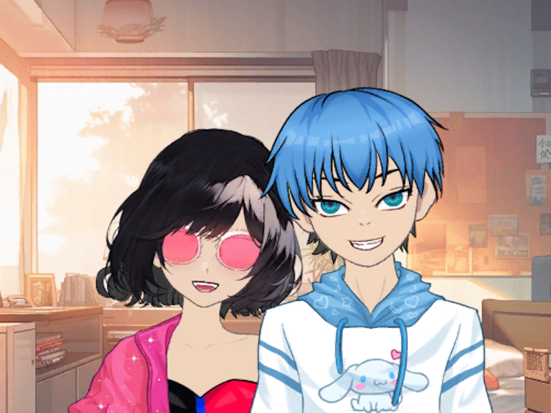 Mäng Animepaar: Avatari tegija Internetis