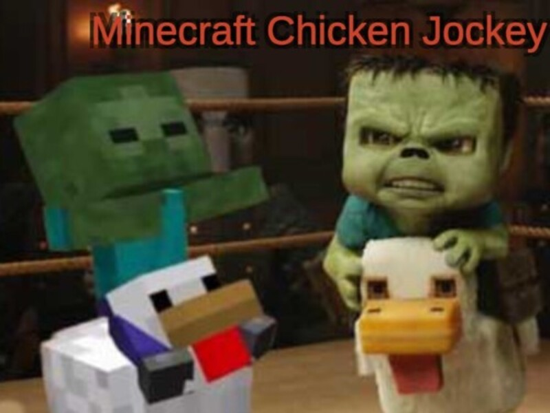 Mäng Minecrafti kana-džok Internetis